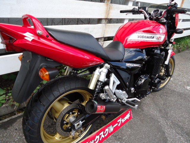 ヨシムラ GSX1400(-05)用 機械曲チタンサイクロンマフラー【FireSpec
